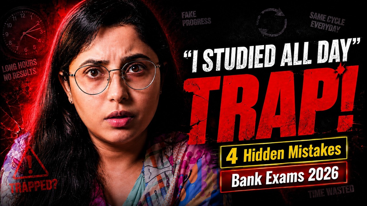 These 4 MISTAKES Can Delay Your Selection ❌ BANK EXAM 2026
