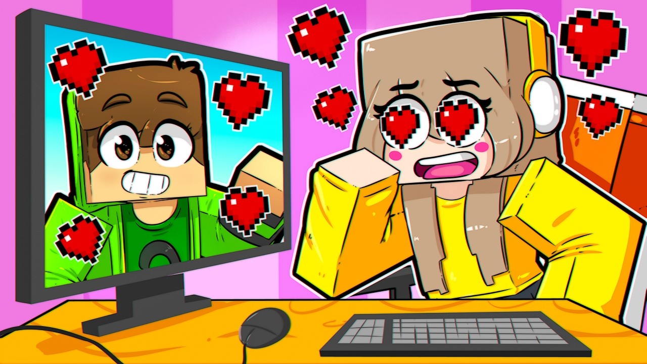 ОДНА YOUTUBER ВЛЮБИЛАСЬ В МЕНЯ В MINECRAFT!