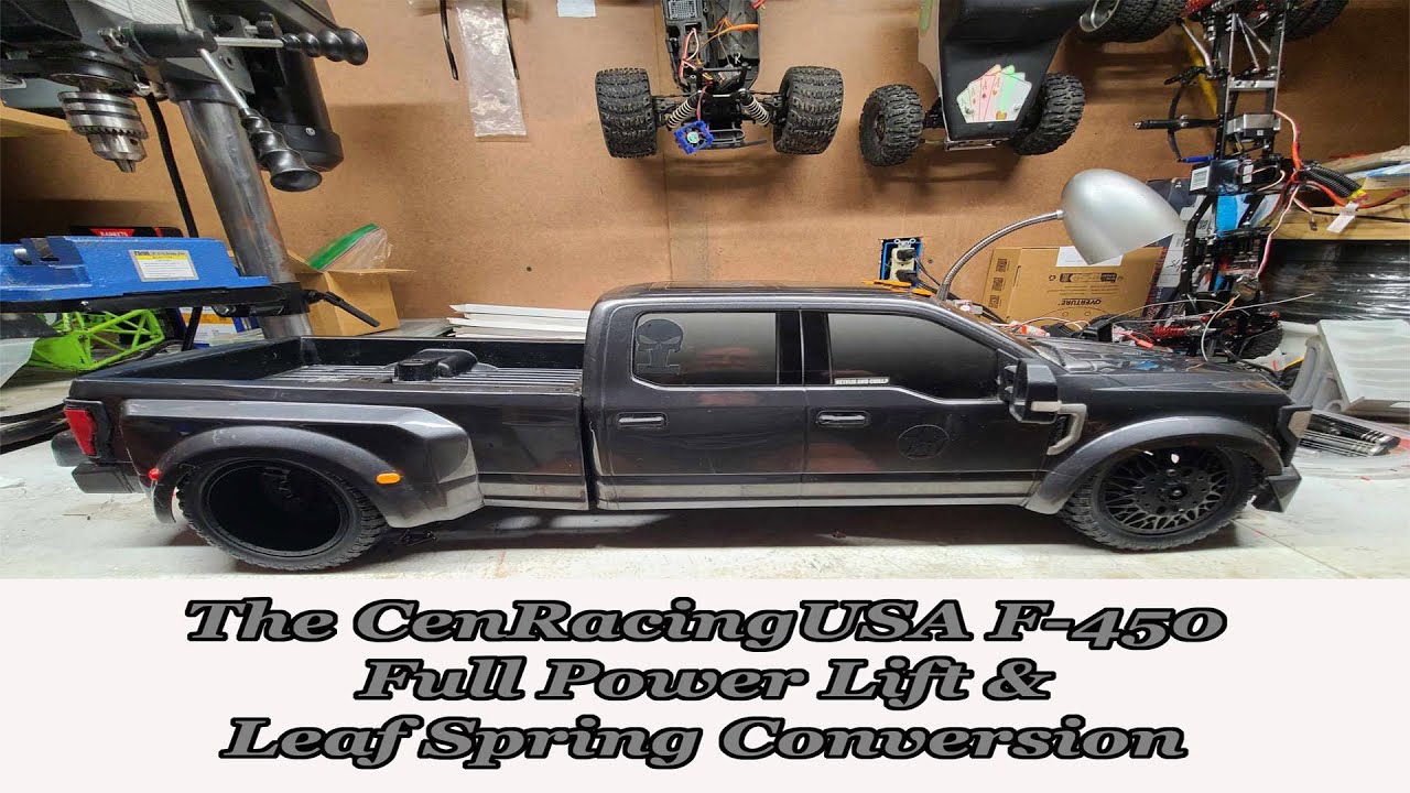 Cen F 450 Power Lift Leaf Conversion  MKRC BUILDS