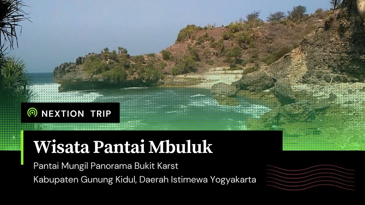 Wisata Pantai Mbuluk | Panorama Keindahan Bukit Karst | Pantai Mungil Pesisir Selatan Yogyakarta