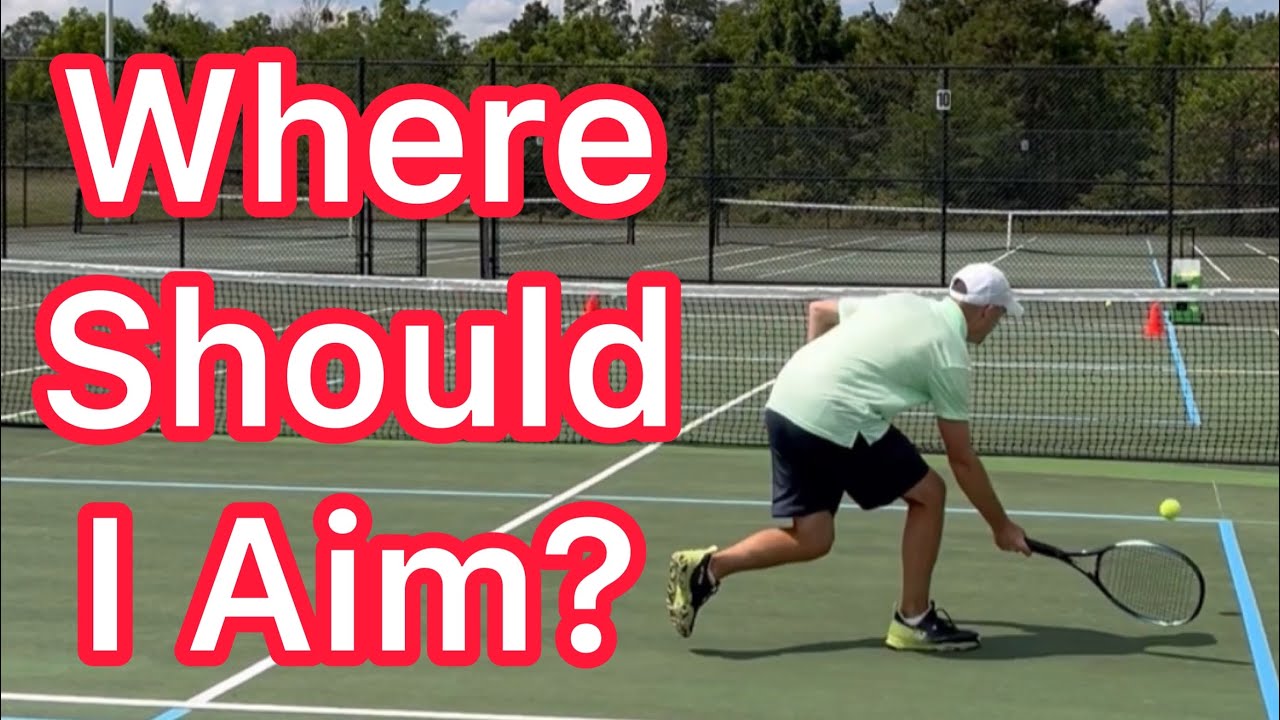 Where To Aim High & Low Volleys In Tennis (Singles Strategy Explained)