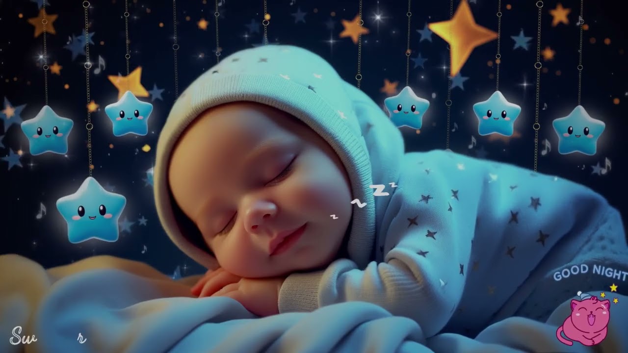 Sleep Instantly in Minutes 💤 Baby Sleep Music 🎵 Mozart & Brahms Lullabies for Calm