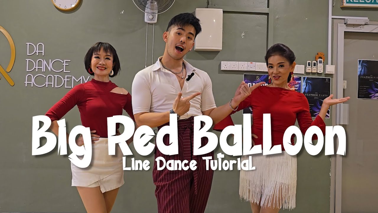 【Line Dance Tutorial】Big Red Balloon
