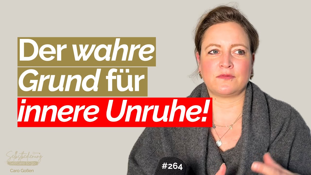 Innere Unruhe & Kontrolle! Der wahre Grund, warum du nicht zur Ruhe kommst!