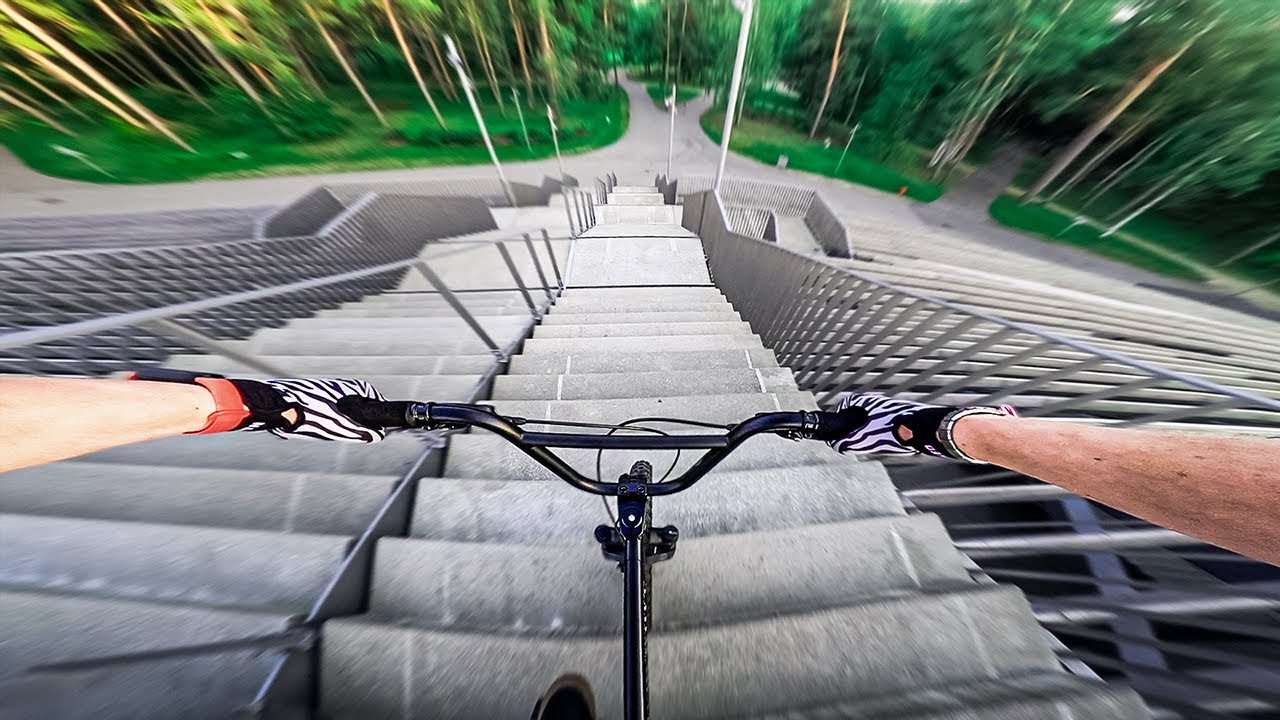 BMX с полной подвеской — это просто безумие!