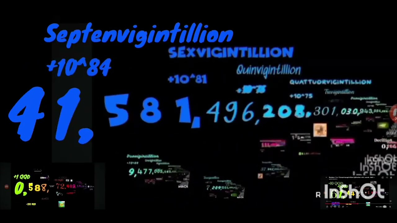 0 to Octovigintillion (Trigintillion 8/10) by @gerita100