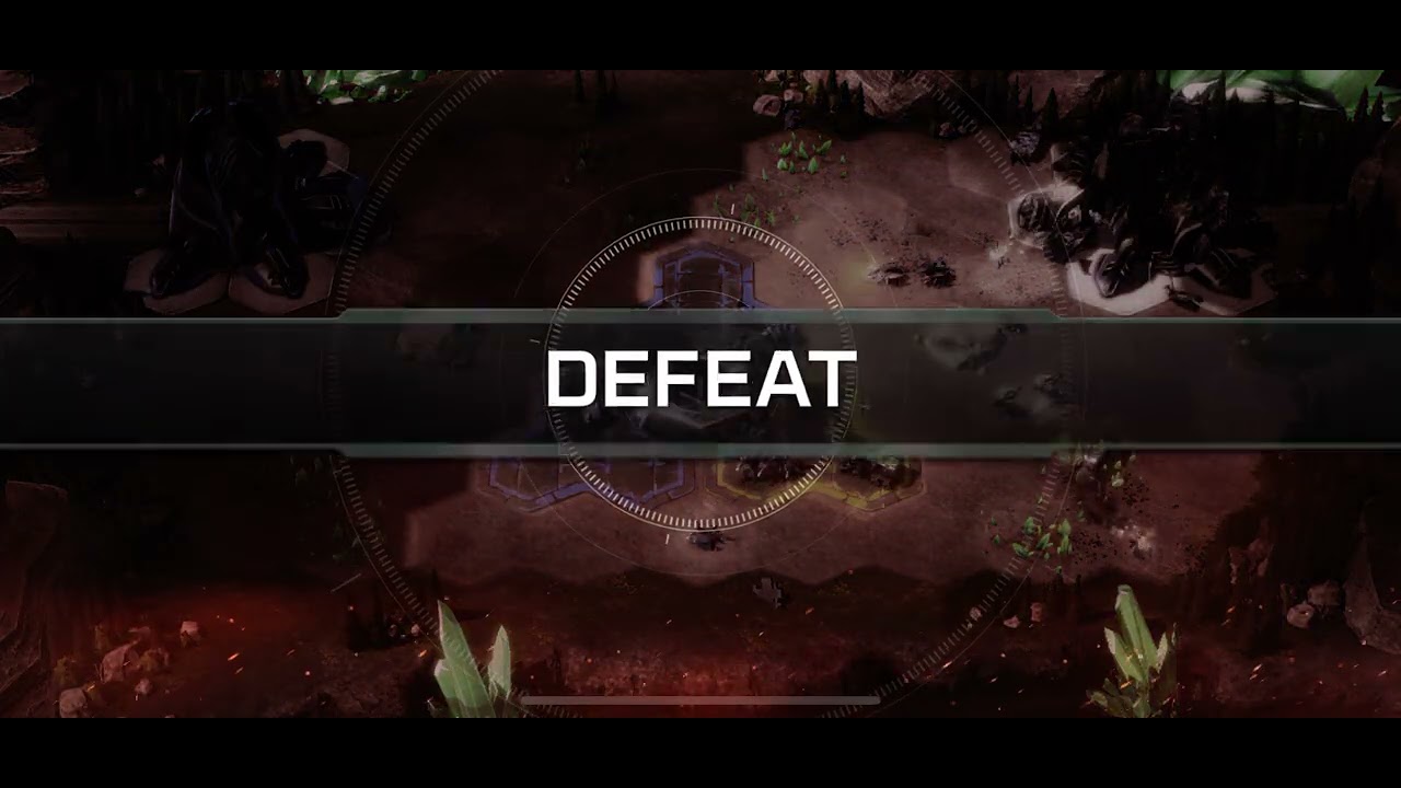 Every fail cares a valuable lesson. Command&Conquer: Rivals mobile gameplay.