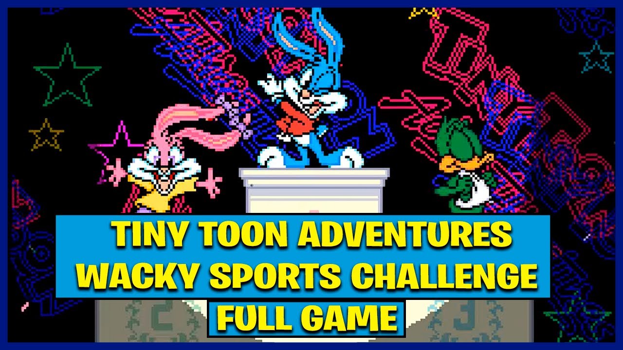 Tiny Toon Adventures: Wacky Sports Challenge — SNES Gameplay [2 Players]