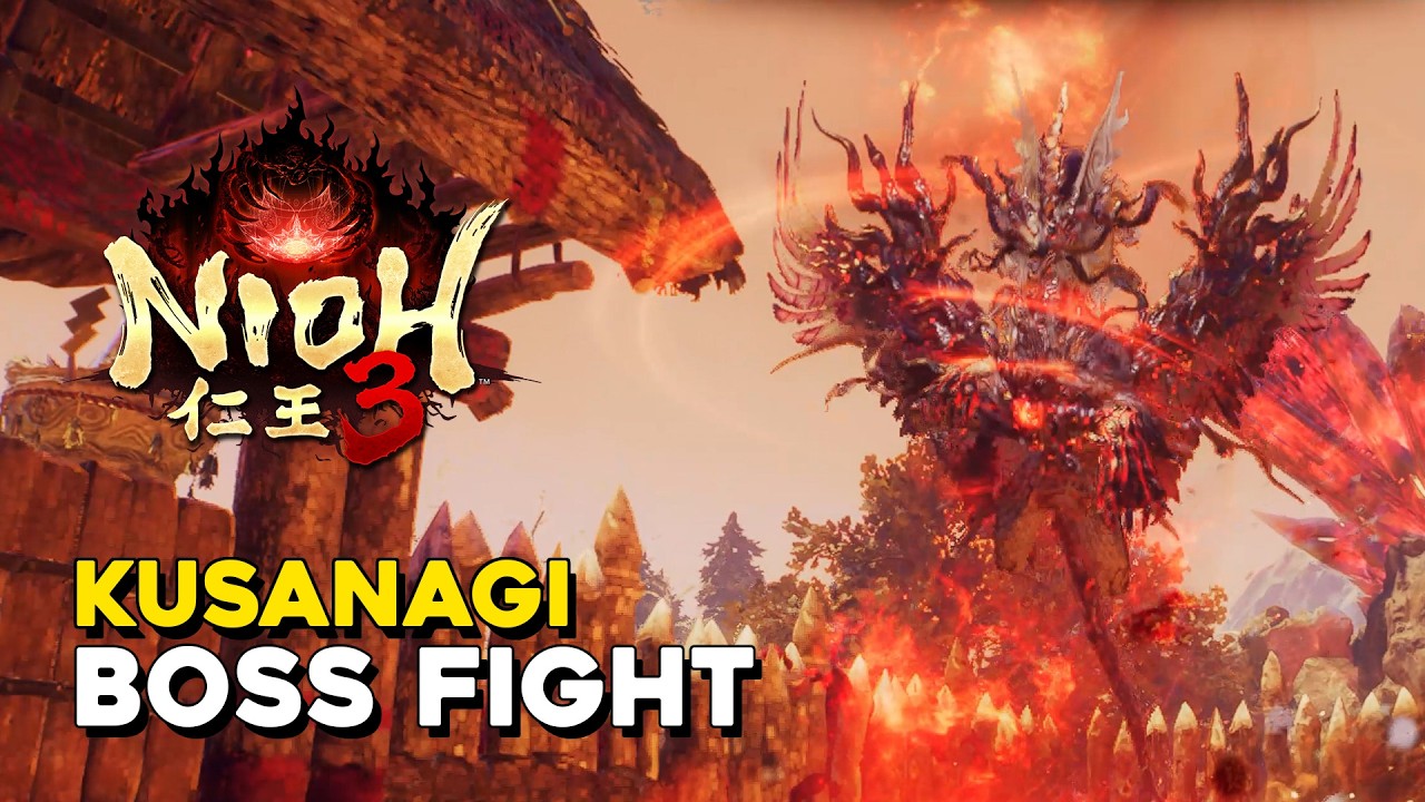Nioh 3 Kusanagi Boss Fight