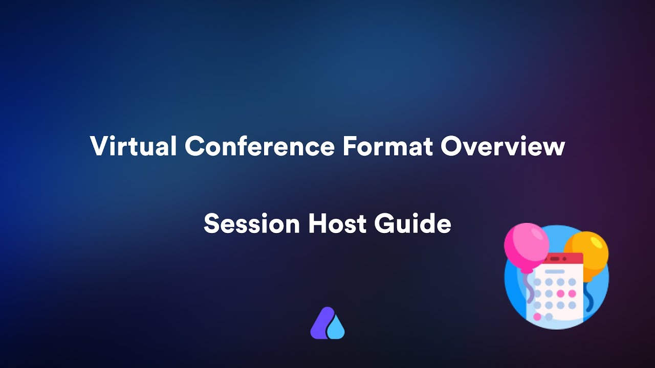 Overview of the Events in Virtual Conference Format | #Airmeet  #sessionhostguide  #quickguide