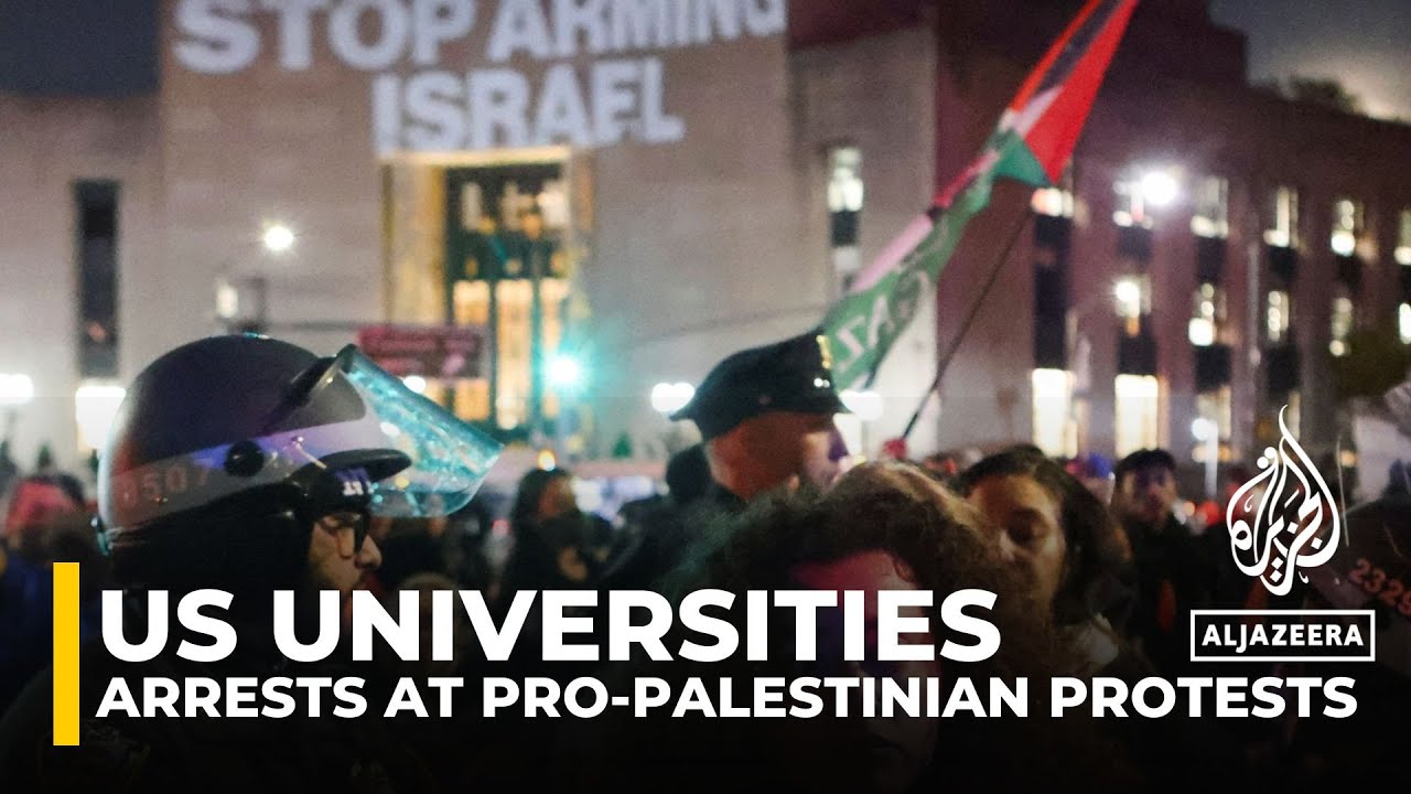 Palestine solidarity rallies have been held at Columbia, Yale, Harvard & New York university