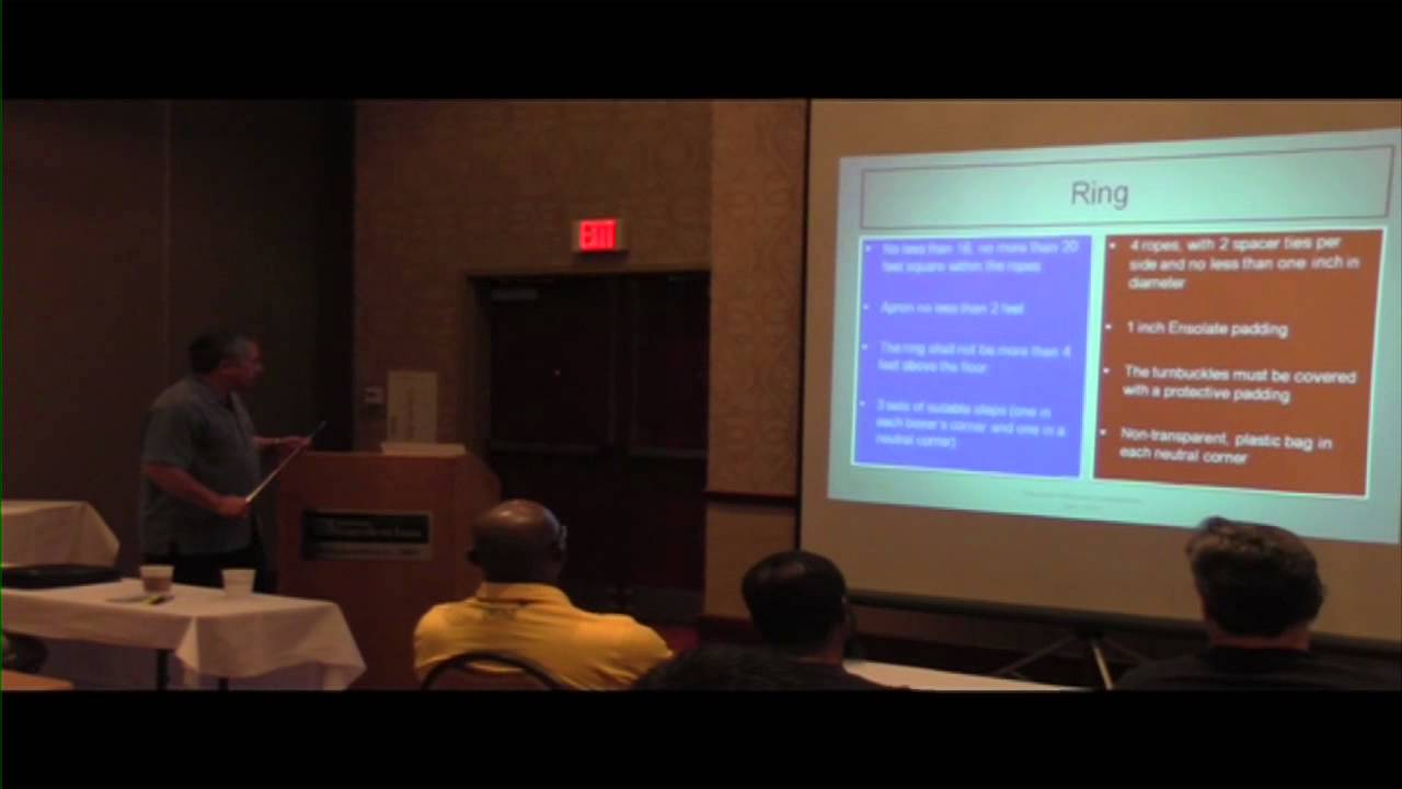 USA Boxing Official's Certification Clinic - Part 1