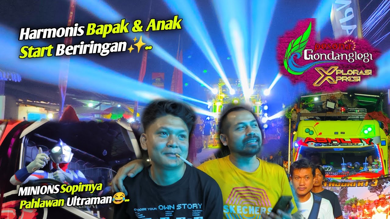 Pertamakalinya Bapak Anak start beriringan BREWOG & MINIONS AUDIO JEMBER Saling Ngegas di start