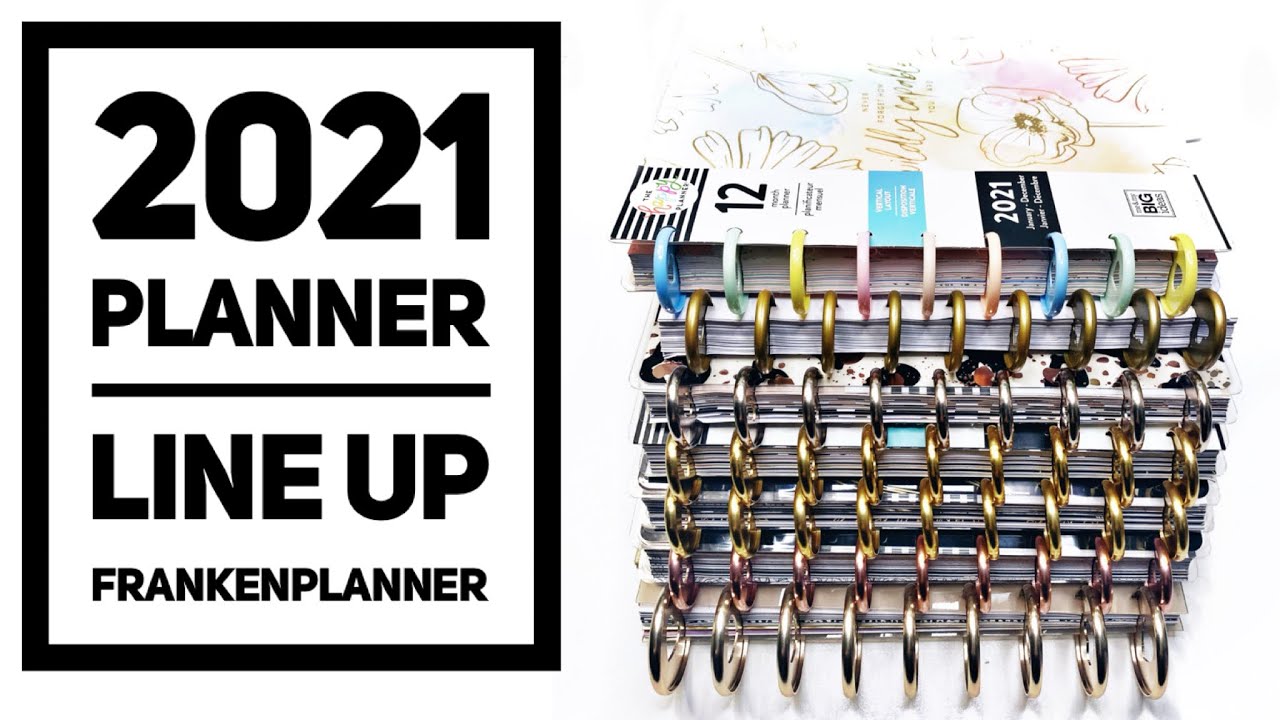 2021 Planner Line up | Happy Planner | Frankenplanner | 2021 Planner Set Up