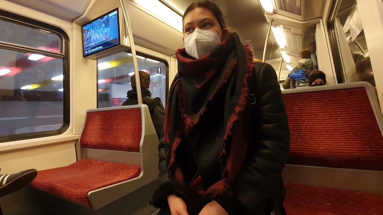 HVV 🚇 Hamburger Verkehrs Verbund U Bahn Feldstraße  Richtung Schlump  Barmbek... U2 U Bahn Osterstr
