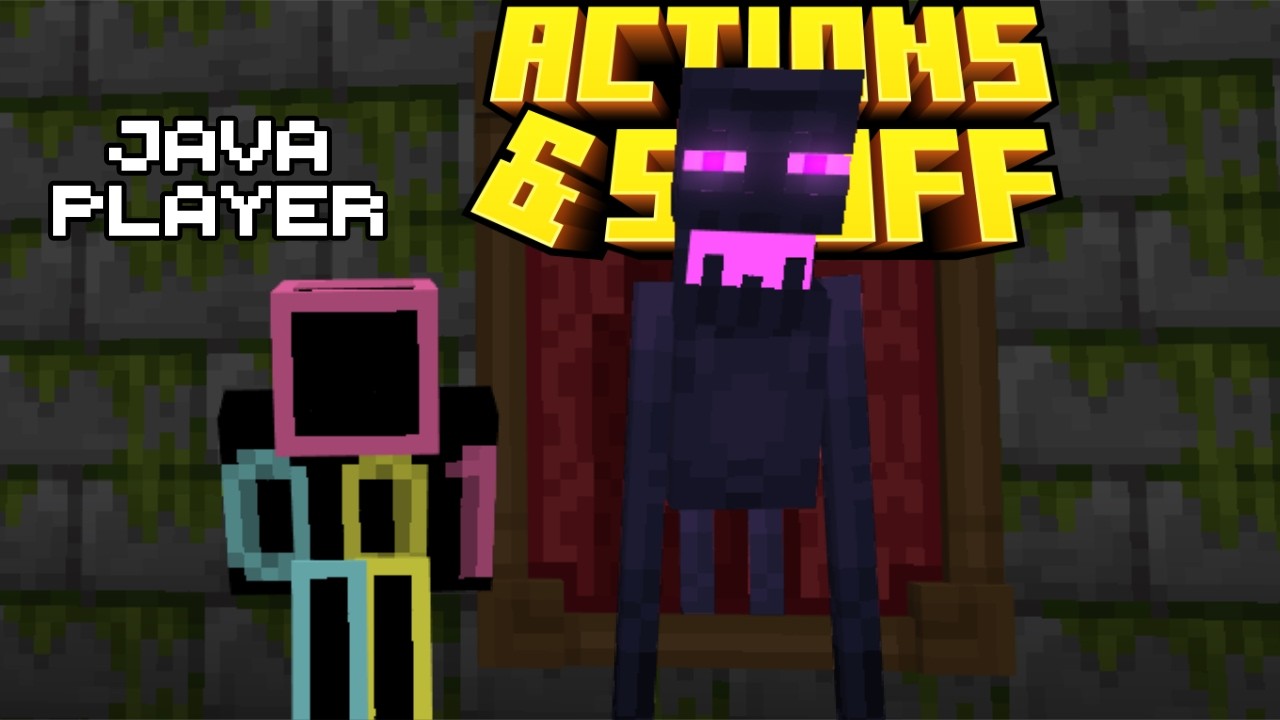 Java Player Tries 'Actions & Stuff' Add-On