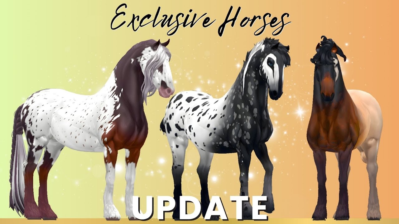 Обновление Star Equestrian: дикие лошади, новые развлечения и 3 эксклюзивные лошади!