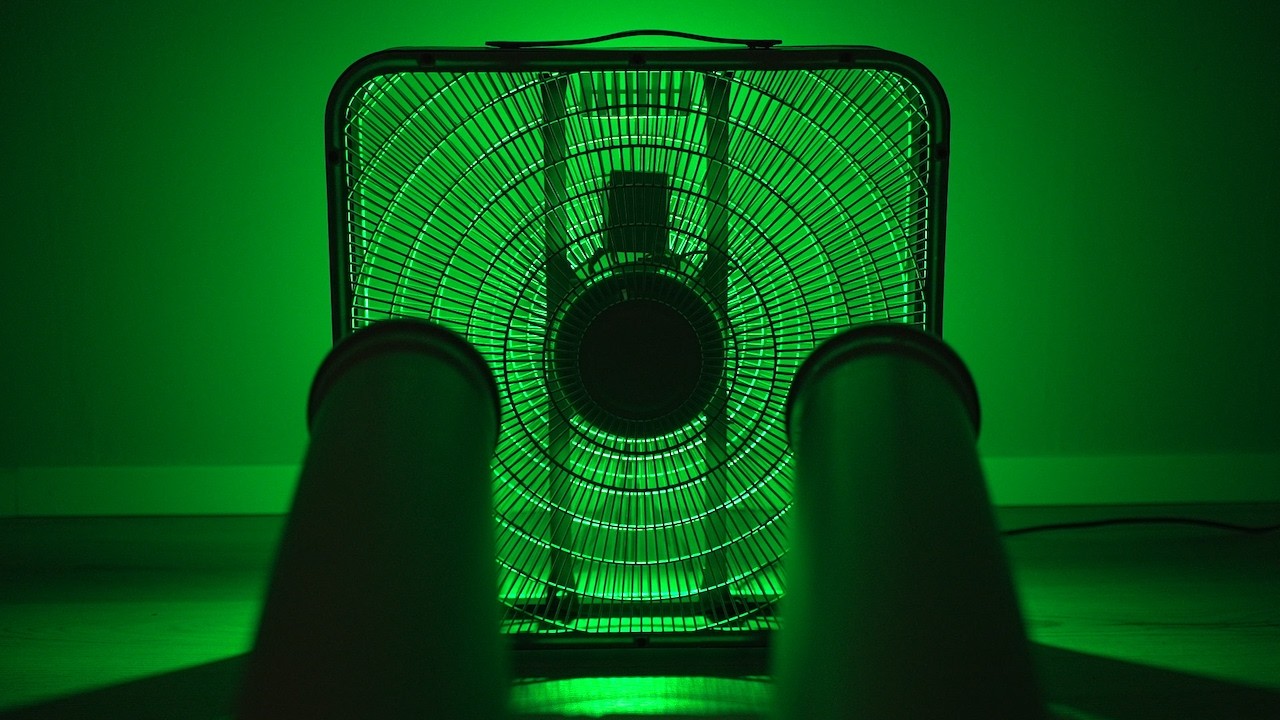 Deep Tubular Fan Sound for Sleeping 🌙 10 Hours of Low Ambient White Noise