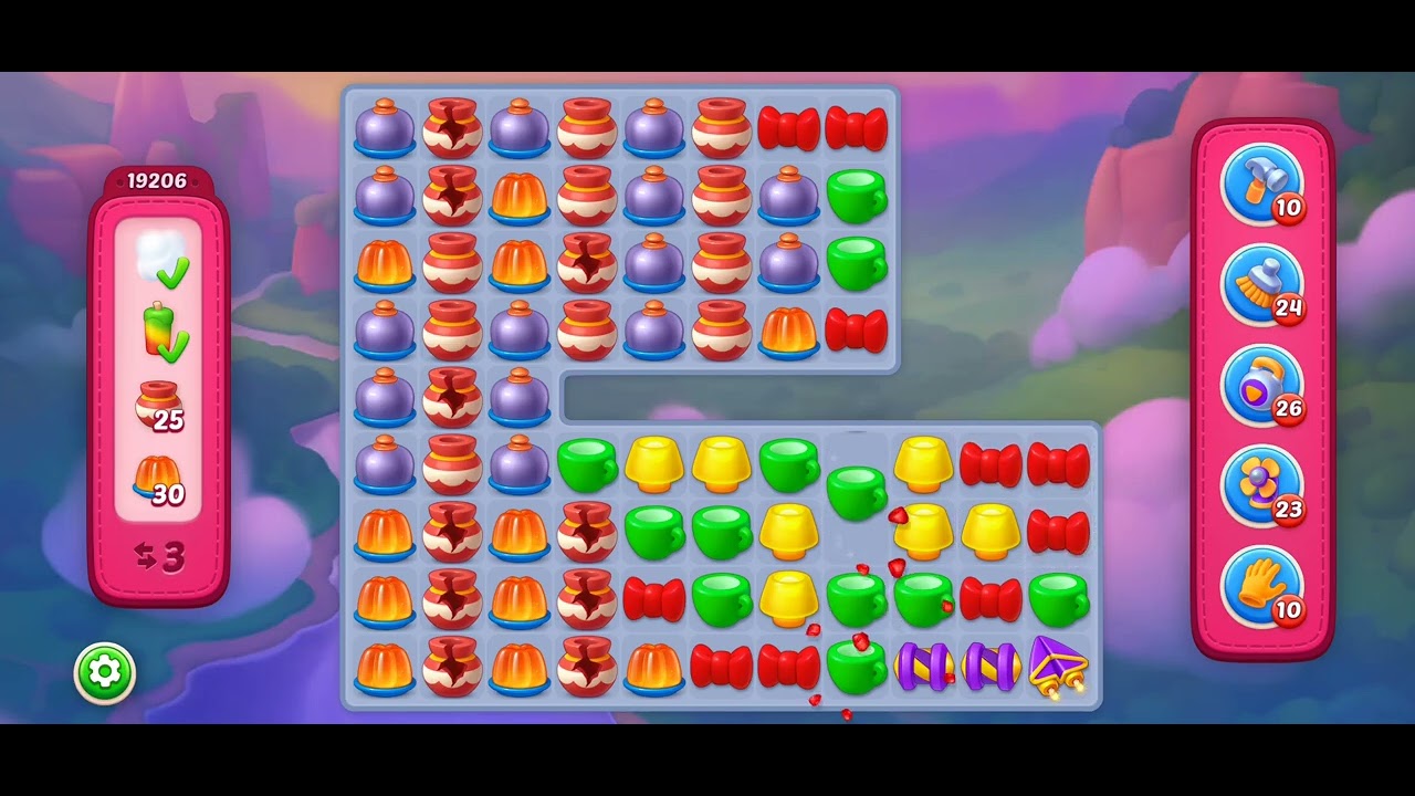 Homescapes Super Hard Level 19206