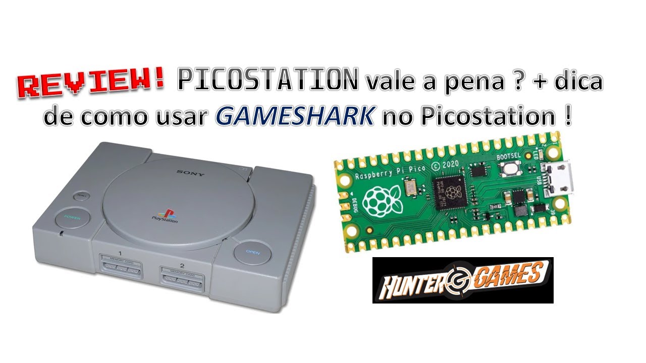 # 133 - PICOSTATION VALE A PENA ?  + DICA COMO USAR GAMESHARK COM O PICOSTATION !