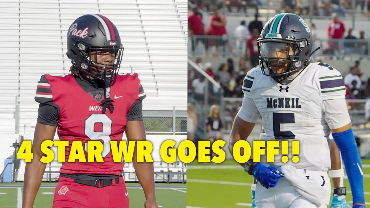 4 TRE MOORE GOES OFF!! #9 Pflugerville Weiss vs Round Rock McNeil