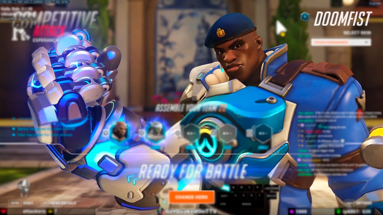 GETQUAKEDON DOOMFIST MAIN!  OVERWATCH 2 SEASON 10