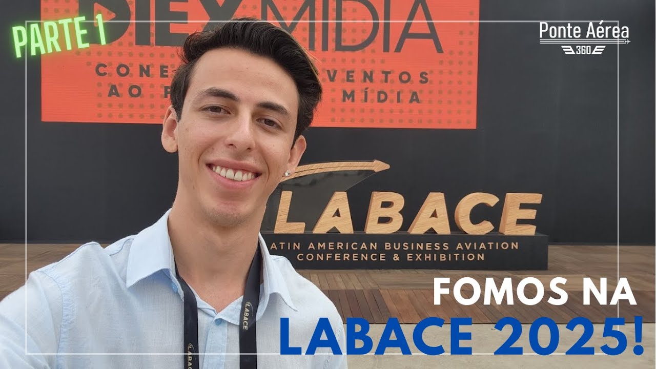 Fui Conhecer a LABACE 2025! Maior Feira de Aviação da América Latina!