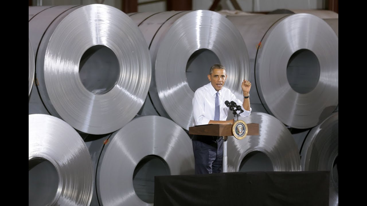 The President Holds a Town Hall on Manufacturing