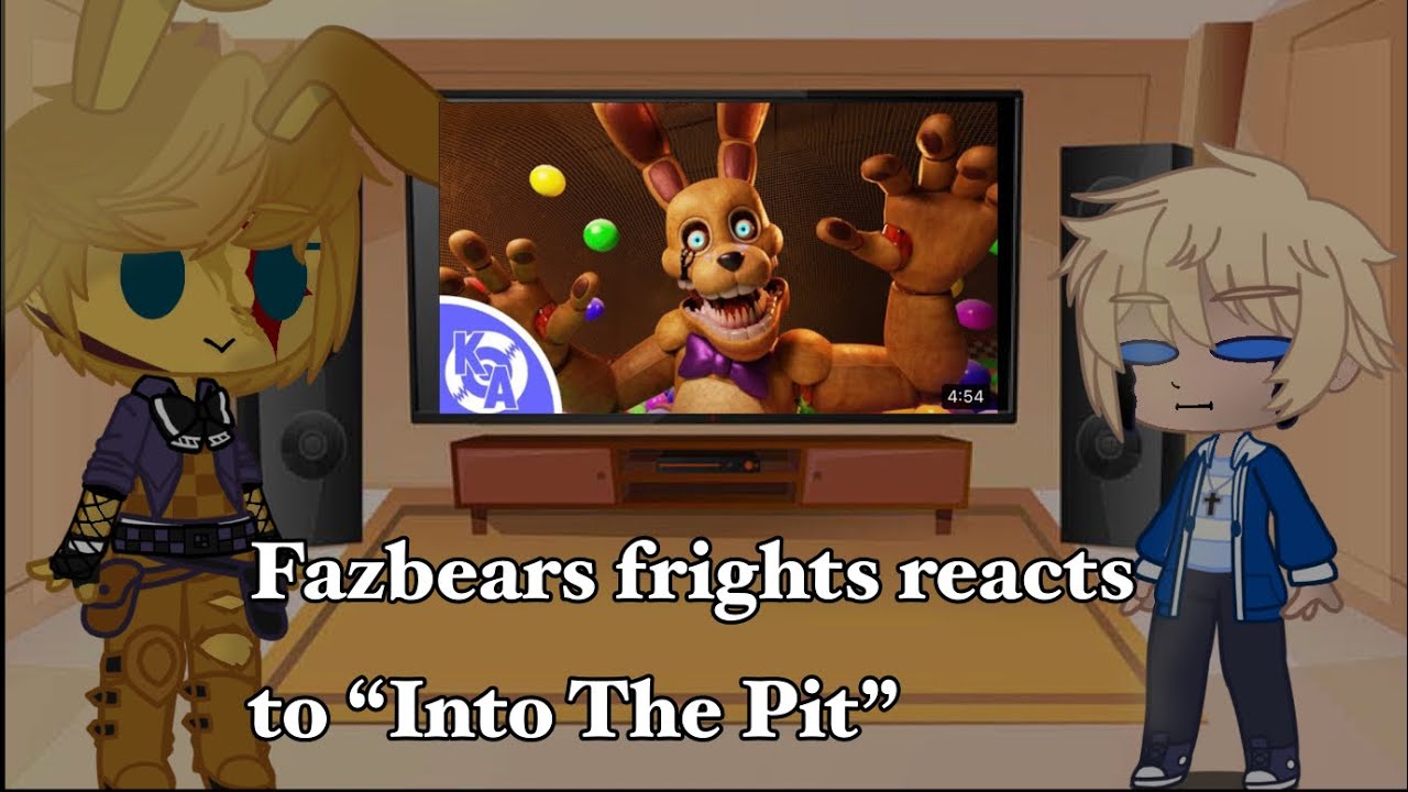 Fazbears frights reacts to “Into The Pit” // song and animation by Kyle Allen Music