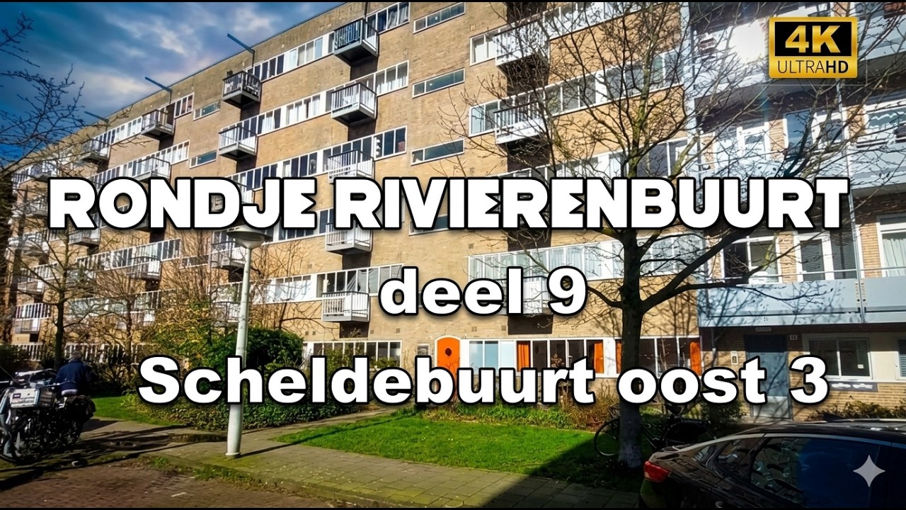 RONDJE RIVIERENBUURT (DEEL 9) - AMSTERDAM [4K] @WalkWatch01