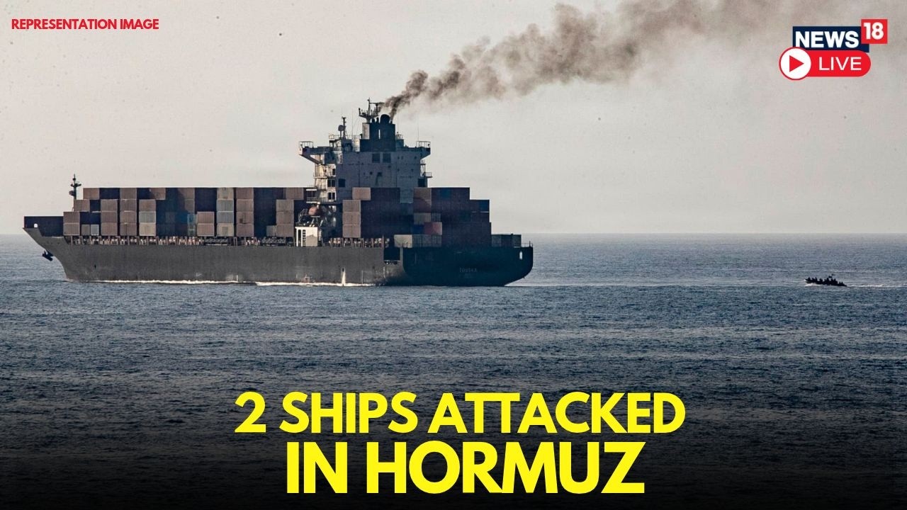 Hormuz Under Attack: 2 Ships Hit | Trump Warns Of &lsquo;Annihilation&rsquo; Of Iran Regime | Live | N18G