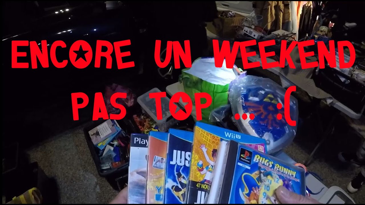 #3 Live vide grenier du 24 et 25 Février 2024 WII-U DS Xbox One PS2