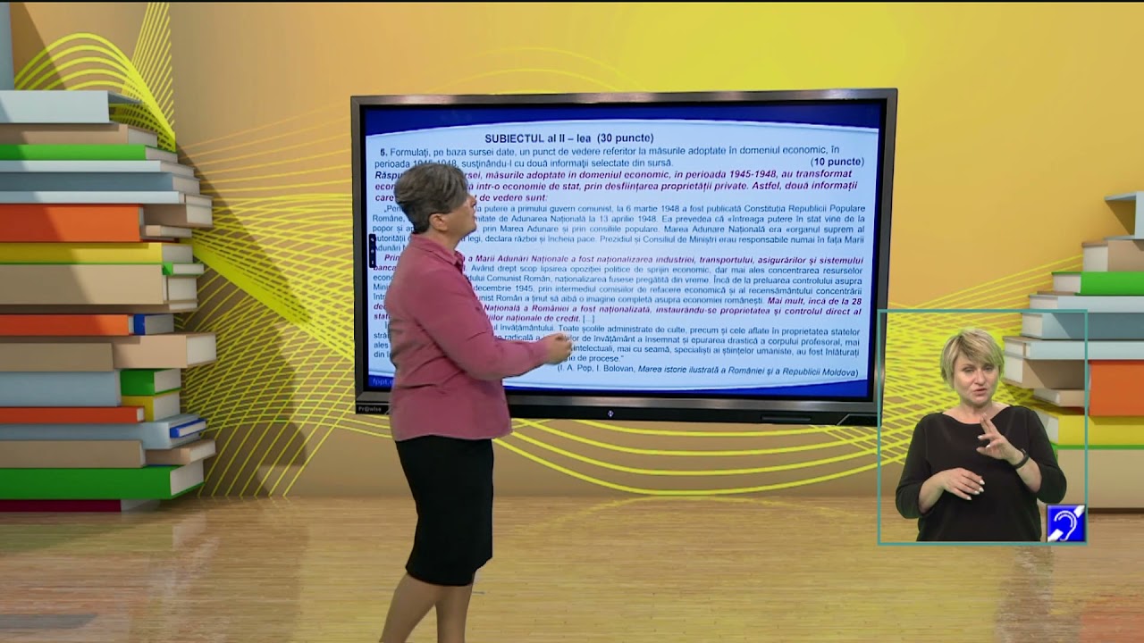 TeleŞcoala: Istorie – Subiecte Bacalaureat, sesiunea iunie-iulie 2021 (@TVR2)