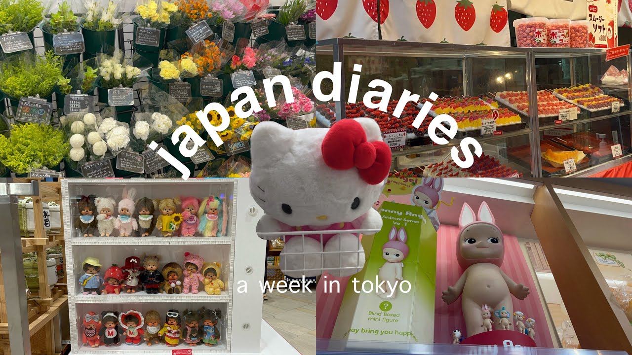 japan diaries | a week in tokyo 🪩