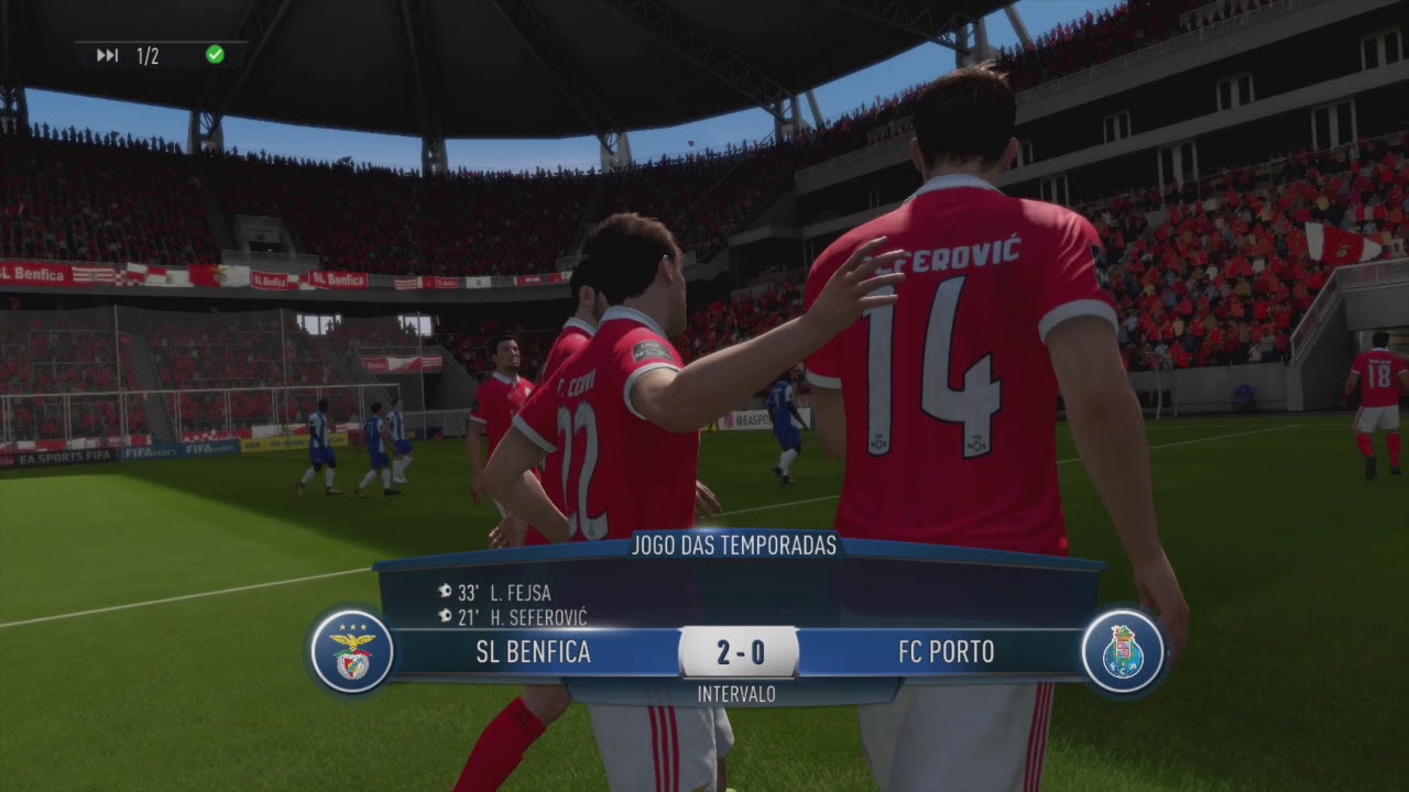 FIFA 18 | Online Season - SL BENFICA vs FC PORTO (Nintendo Switch)