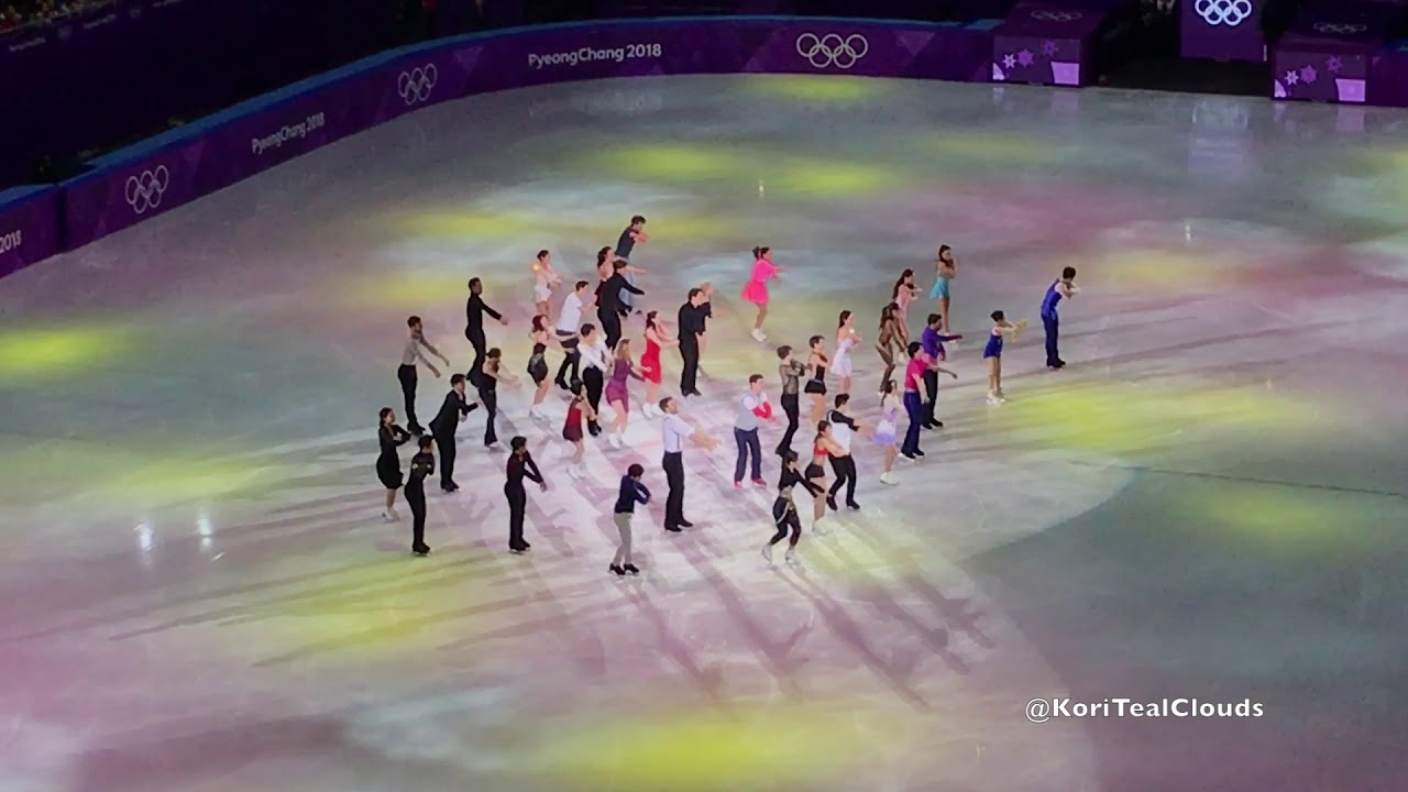 180225 Gala Exhibition Closing + Finale [2018 Winter Olympics]