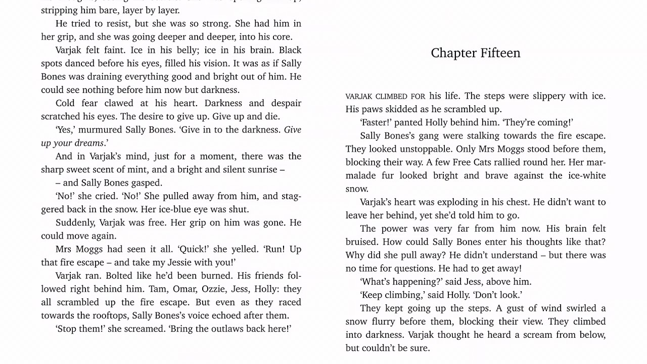 The Outlaw Varjak Paw Chapter 15