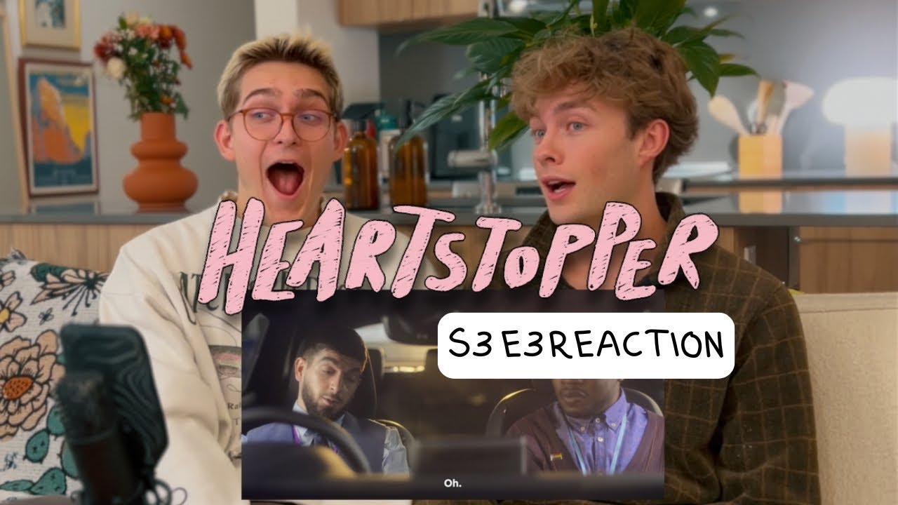 Реакция Брэдама на Heartstopper S3 E3: «Talk» (полная реакция на Patreon!)