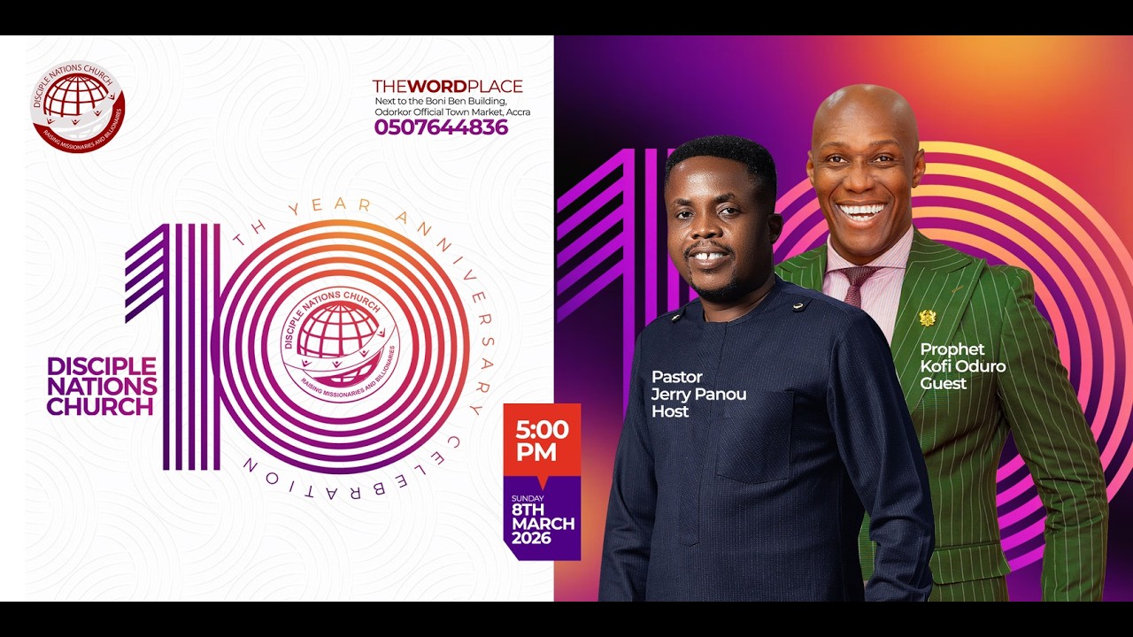 10th Anniversary Celebration Service
