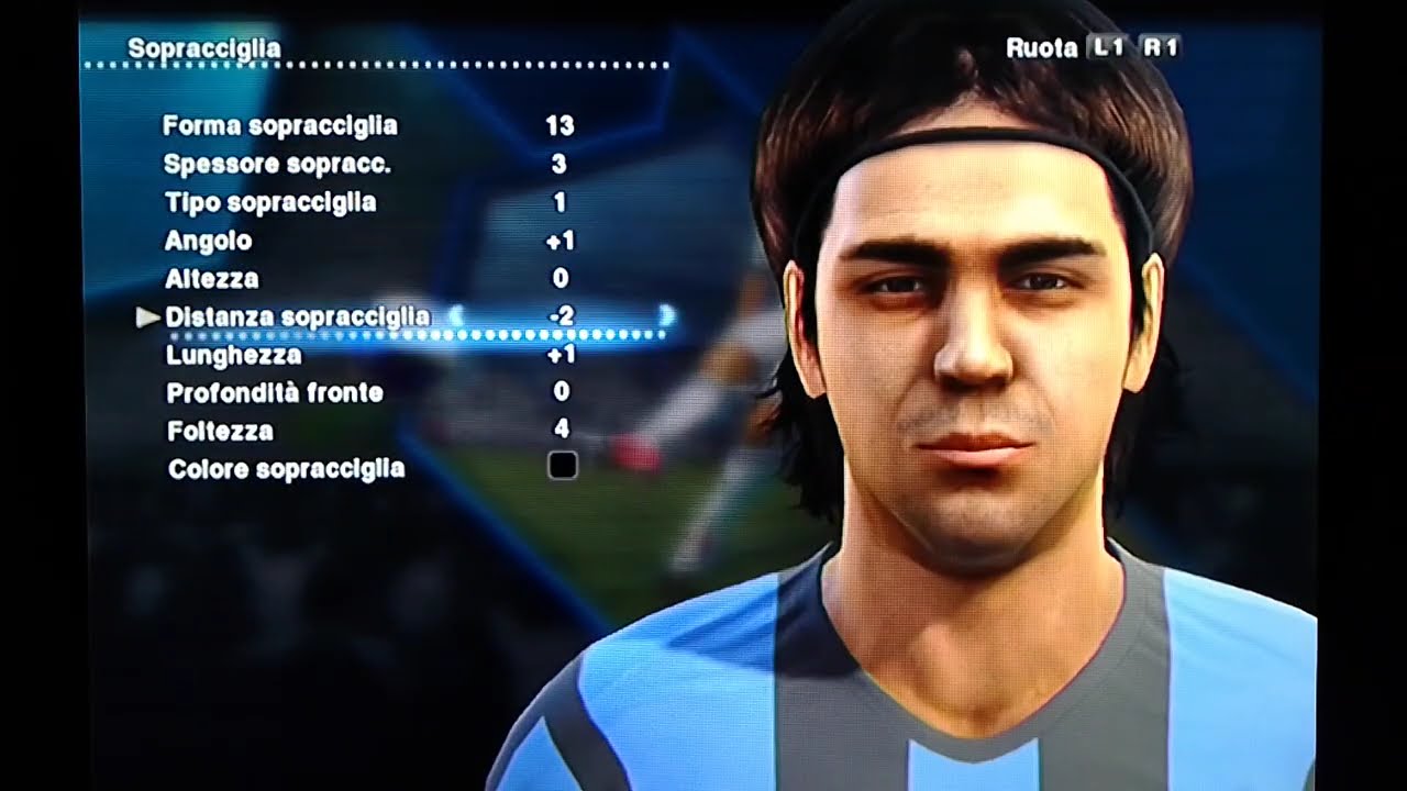 PES 2013 - Alvaro RECOBA Face - Classic Inter / Classic Uruguay