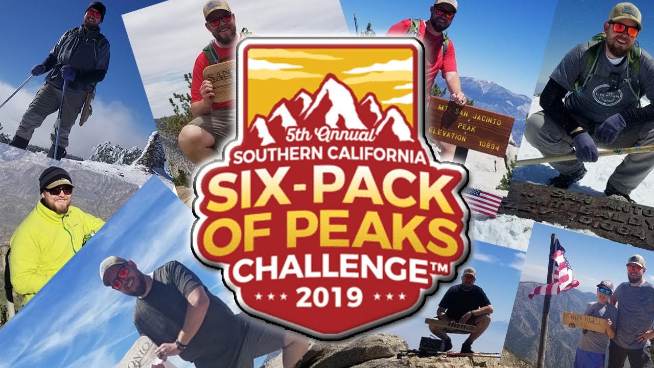 SoCal Six Pack of Peaks Challenge 2019 - Coleman Outdoors