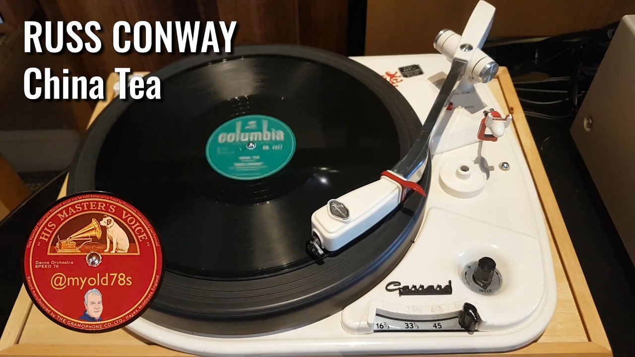 China Tea - Russ Conway, Geoff Love 1959 78 rpm Columbia DB 4337