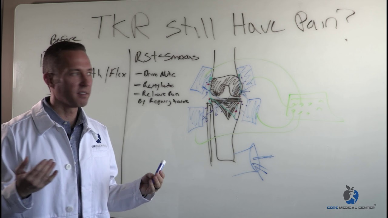There is hope for people still in pain after a total knee replacement