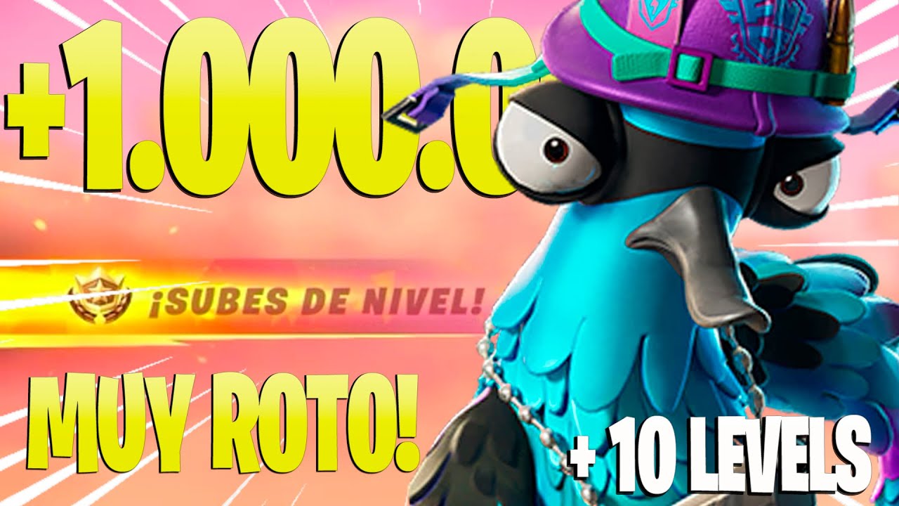 ROTISIMO! NUEVO BUG +1.000.000 XP 🤩 ! COMO SUBIR RAPIDO 200 NIVELES FORTNITE XP 😱🤯