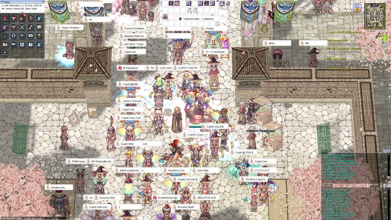 iRO Chaos - 2025 Prontera Night Market event. Opening 1000 Cupet Coins!