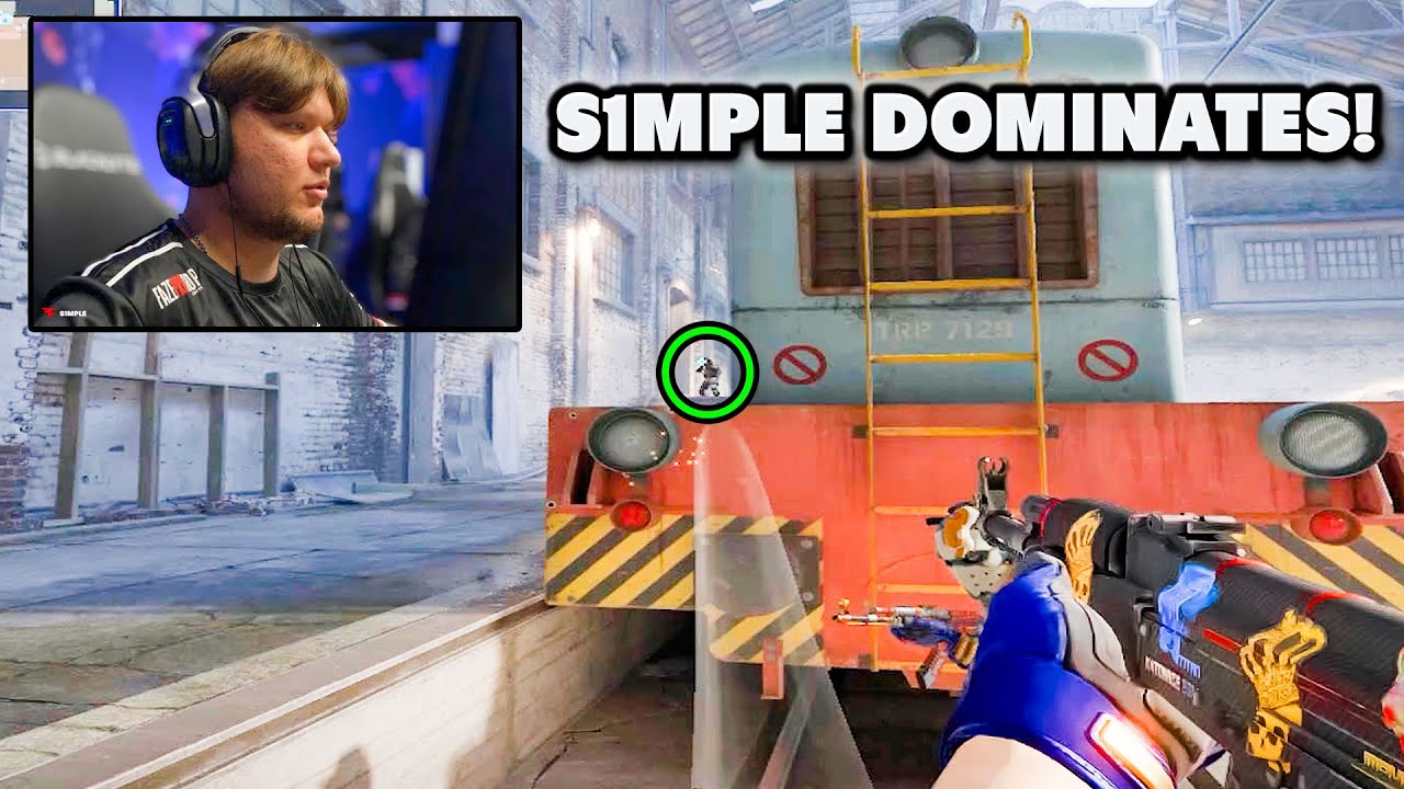 s1mple доминирует благодаря своему безумному Aim! Nocries не остановить - CS2 Highlights