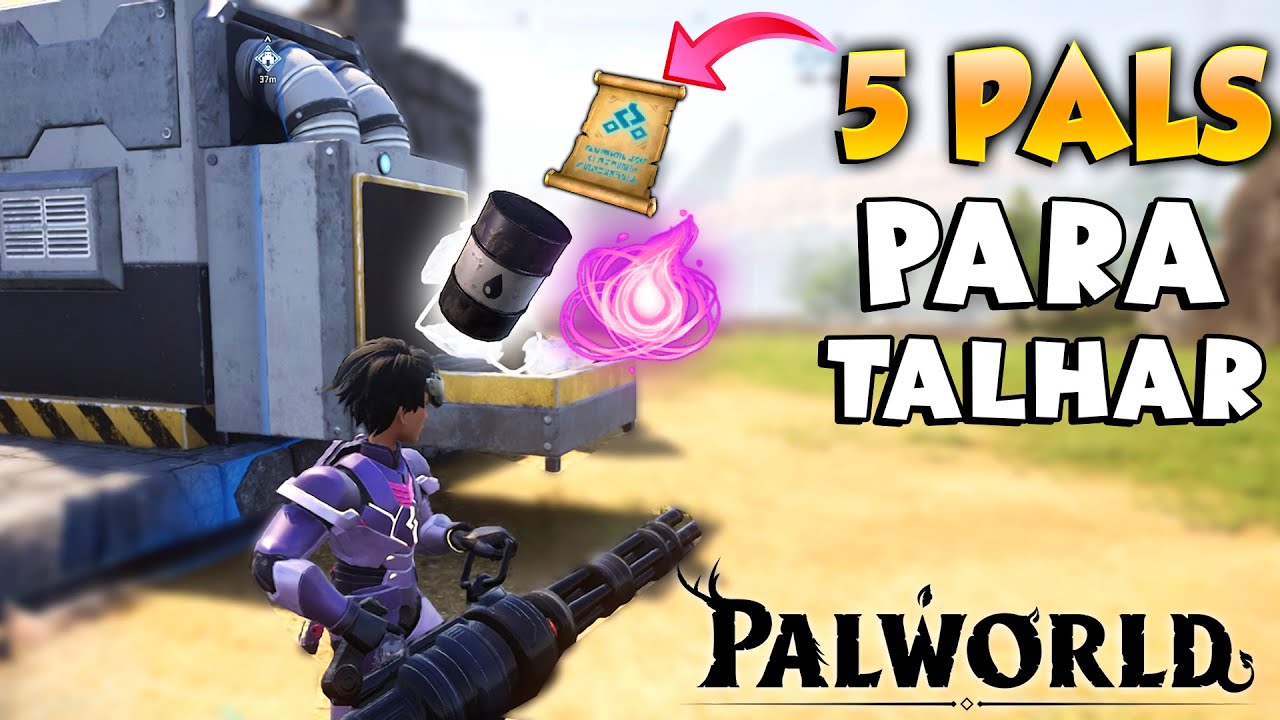 5 MELHORES PALS PARA TALHAR - PALWORLD