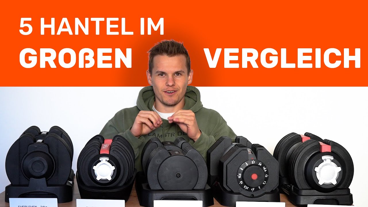 Die beste verstellbare Kurzhantel 2026 | TEUER vs GÜNSTIG | Verstellbare Hantel - Der Vergleich