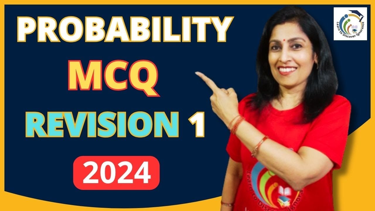 Probability MCQ Practice| Probability MCQ Revision Guide| MCQ Practice Probability