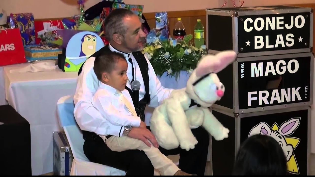 Mago Frank en el cumpleaños de Rodrigo